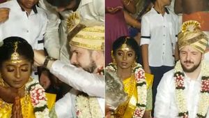 ஜெர்மனியின்.. செந்தேன் மலரே.. கடல் கடந்த காதல்.. கோவை பெண்ணை கரம் பிடித்த ஃபாரீன் மாப்பிள்ளை! 