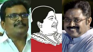 அந்தம்மா ஜெயிலில் இருந்து வர்றதுக்குள்ளே அமமுகவே இருக்காது.. தினகரன் மீது தங்க தமிழ்செல்வன் அட்டாக் 
