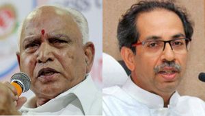 பெலகாவியில் ஒரு இன்ச் நிலம் கூட விட்டுக் கொடுக்க முடியாது.. உத்தவ் தாக்கரேவுக்கு எடியூரப்பா பதில் 