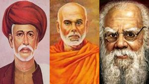 அறிவுபூட்டின் திறவுகோல்.. அடிமை விலங்கை நொறுக்கியவர்.. சமூக நீதி தந்தை.. வெண்தாடி புயல்.. பெரியார் 