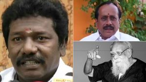 எச்.ராஜான்னு ஒருத்தர்.. நல்லதே பேசியது இல்லை.. மல்லாக்க படுத்து எச்சில் துப்புகிறார்..கருணாஸ் சுளீர்