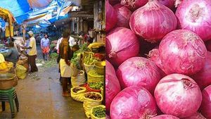 புதுச்சேரியில் பரபரப்பு.. வெங்காயம்  திருடிய கூலித் தொழிலாளி.. கட்டி வைத்து உதைத்த வியாபாரிகள் 