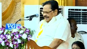 மு.க.ஸ்டாலின் தேசியத் தலைவராக உருவெடுத்துவிட்டார்... துரைமுருகன் பேச்சு 