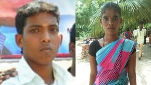 திருச்சி அருகே இளம்பெண்ணின் கழுத்தறுத்து கொலை.. கொள்ளிடம் ஆற்றில் புதைத்த காதலன் கைது 