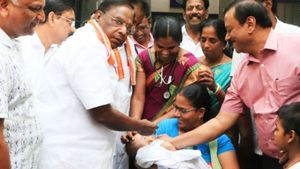 புதுச்சேரியில் 452 மையங்களில் போலியோ சொட்டு மருந்து முகாம்.. சுற்றுலாத் தலங்களில் சிறப்பு ஏற்பாடு 