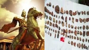  முசிறி அருகே சோழர் கால மண் பானைகள், நீர் குடுவைகள், ஓவிய குறியீடுகள் கண்டுபிடிப்பு