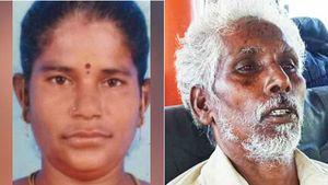 மருமகள் மீது ஒரு கண்.. இணங்க மறுத்த அமுதா.. கோபமடைந்த மாமனார்... கோடாரியால் வெட்டி கொலை 
