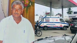 பெட்ரோல் பங்க் மீது நாட்டு குண்டு வீச்சு.. உடல் சிதறி மேலாளர் பலி.. விழுப்புரத்தில் பரபரப்பு 