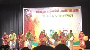ஓங்கி ஒலித்த பறை.. அதிர வைத்த கும்மி.. கலக்கிய சிலம்பாட்டம்.. அட்டகாசமான பொங்கல் விழா! 