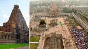 1010 ஆண்டுகளை கடந்து கம்பீரமாக நிற்கும் ராஜராஜேஸ்வரம்...  படையெடுத்து வந்தவர்கள் பட்டபாடு 
