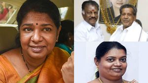 கட்சி மாறிய சீனியர்.. கலக்கத்தில் தூத்துக்குடி திமுக.. கனிமொழி தொகுதியிலே இப்படி ஒரு நிலையா? 