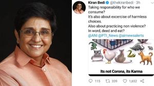 இது கொரோனா அல்ல கர்மா.. மாமிசத்தால்தான் கொரோனா வந்ததா? .. என்ன சொல்கிறார் கிரண்பேடி! 