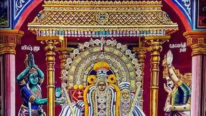 திருவாரூர் தியாகராஜ சுவாமி கோயில் பங்குனி பிரம்மோற்சவம் கொடியேற்றம் மே 4ஆம் தேதி ஆழித்தேரோட்டம்