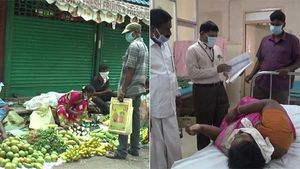 குளவி கொட்டியதால் உழவர் சந்தைக்கு வந்தவர்கள் ஓட்டம்.. 12 பேர் மருத்துவமனையில் அனுமதி 