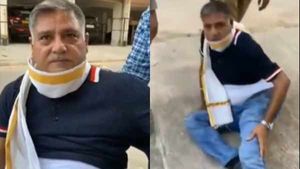 பெண் நண்பரின் வீட்டு பால்கனியில் இருந்து கீழே குதித்த பாஜக தலைவர்.. அதிரடியாக சஸ்பெண்ட் 