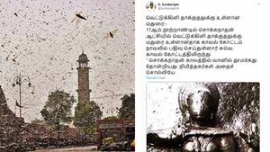 17-ம் நூற்றாண்டில் மதுரை மீது வட இந்தியாவில் இருந்து படையெடுத்து சர்வநாசமாக்கிய வெட்டுக் கிளிகள்! 