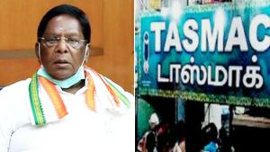 புதுச்சேரியில் மே 17ம் தேதிவரை மதுக்கடைகள் திறப்பு இல்லை.. முதல்வர் நாராயணசாமி அதிரடி அறிவிப்பு! 