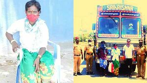 சிதம்பரம் டூ சென்னை- நடந்தே புறப்பட்ட வாய்பேச முடியாத பெண்..பாதுகாப்பாக அனுப்பி வைத்த புதுவை போலீஸ் 