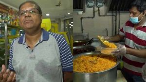 600 தொழிலாளர்களுக்கு ரம்ஜான் பிரியாணி.. சிங்கப்பூர்  இந்திய தொழிலதிபர் அசத்தல்! 