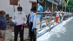 போருக்கு தயார் நிலையில் தமிழக குடிமகன்கள்.. டாஸ்மாக் வெளியே டோக்கனுடன் கலெக்டர் 