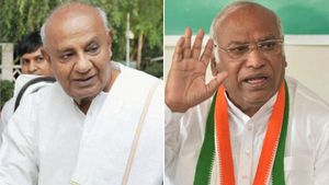 கர்நாடகா.. தேவ கவுடா, மல்லிகார்ஜுன கார்கே உள்ளிட்ட 4 பேர் ராஜ்யசபாவிற்கு போட்டியின்றி தேர்வு 