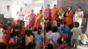 விஜிலா டீச்சருக்கு இது தேவையா.. மலை வாழ் குழந்தைகளை.. முட்டி போட வைத்து.. ஜெபம் செய்ய சொல்லி! 