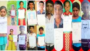 காமராஜர் கல்வி வளர்ச்சி நாள் : தேவகோட்டை பள்ளி மாணவர்கள் வீட்டிலேயே கொண்டாட்டம் 