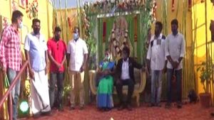 நடமாடும் ஏடிஎம் பார்த்திருக்கோம்.. நடமாடும் திருமண மண்டபம் பார்த்திருக்கீங்களா?..திருப்பூரில் புதுமை