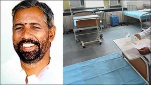  புதுச்சேரி என் ஆர் காங்கிரஸ் கட்சி பொதுச்செயலாளர் பாலன் கொரோனாவிற்கு மரணம் 