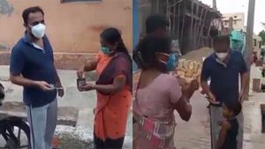 பட்டாசு வெடித்து.. கேக் வெட்டி.. உற்சாக வரவேற்பு.. இவர் எலெக்ஷன்லலாம் ஜெயிக்கல.. என்னானு பாருங்க! 