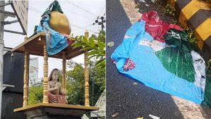 ஆதிசங்கரர் சிலை மீது கிடந்த துணி.. பெரும் போராட்டத்தில் குதித்த பாஜக.. அப்புறம் பார்த்தால்.. கப்சிப்