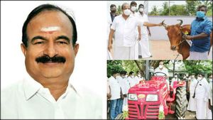 கொரோனா வைரஸ் ஆண்டவன் கொடுத்த தண்டனை... அமைச்சர் கே.சி.கருப்பணன் பேச்சு..! 
