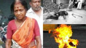  பட்டப்பகலில்.. நடுதெருவில்.. பேங்க் வாசலில் தீயில் பற்றி கொண்டு எரிந்த ஆனந்த்.. அதிர்ந்த மக்கள்! 