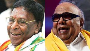 காமராஜர் ஆட்சிக்கு பின் தமிழகம் வளர்ந்தது கருணாநிதி ஆட்சி காலத்தில்தான்.. நாராயணசாமி உருக்கம் 