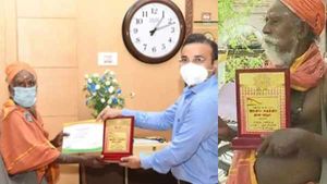 கொரோனா நிவாரணம்... ரூ. 90,000 நன்கொடை... யாசகர் மதுரை பூல்பாண்டியனுக்கு விருது!! 