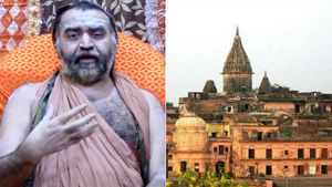 அயோத்திக்கு விமானம் மூலம் காஞ்சியில் இருந்து புனித மண், செங்கற்கள்- சங்கரமட மடாதிபதி விஜயேந்திரர் 