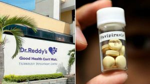இந்தியாவில் கொரோனா நோயாளிகளுக்கு சிகிச்சை அளிக்க அவிகன் மருந்து அறிமுகம் .. டாக்டர் ரெட்டி நிறுவனம் 