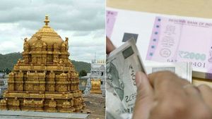 ஏழுமலையான் கோவில் வருமானம் இழப்பு... வங்கியில் டெபாசிட் செய்யப்பட்ட பணத்தை எடுக்க திட்டம் 