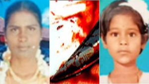 வாழை இலை அறுக்க கணவனை அனுப்பிவிட்டு.. பாத்ரூமில் பெற்ற மகளின் கழுத்தை அறுத்த சுகன்யா.. திகில் தி.மலை