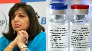 அதெல்லாம் நீங்க சொல்லக் கூடாது.. ஏன் சொல்றீங்க.. ரஷ்ய கொரோனா தடுப்பூசி பற்றி கிரண் மஜும்தார் பொளேர் 