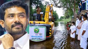 வராஹா நதிக்கரையோரம்... இளைஞர்களை ஈர்க்க ஓ.பி.எஸ். மகன் முன்னெடுக்கும் மெகா பிளான்..! 