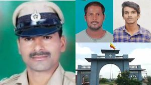 கிருஷ்ணகிரியில் கொலை குற்றவாளிகளை துப்பாக்கியால் சுட்டு பிடித்த போலீஸ்.. நள்ளிரவில் அதிர்ச்சி 