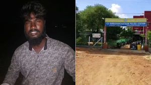 சுங்குவார்சத்திரம் அருகே ரியல் எஸ்டேட் அதிபர் கொலை.. சொத்துக்காக மகனே கொலை செய்தது அம்பலம் 