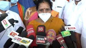 டி சர்ட் எழுதினால் தமிழ் வளராது.. ஆக்குப்பூர்வமாக எதையாவது செய்யுங்கள்.. வானதி ஸ்ரீனிவாசன் 