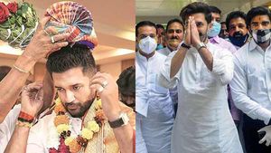 நடிகர் டூ அரசியல்வாதி... 8 ஆண்டுகளில் கட்சியை கைப்பற்றிய காரியவாதி... யார் இந்த சிராக் பாஸ்வான்..? 