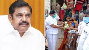 எடப்பாடியார் தாய் மறைவுக்கு மவுன அஞ்சலி செலுத்திய ராதாபுரம் தொகுதி கிராம மக்கள் 