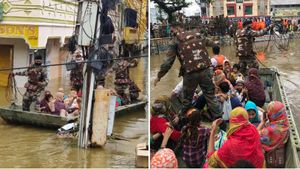 ஹைதராபாத்: வரலாறு காணாத கனமழையால் பெரு வெள்ளம்... மீட்புப் பணியில் முழு வீச்சில் ராணுவ வீரர்கள் 