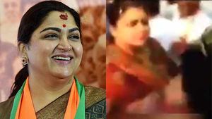 Fact check: பொது இடத்தில் சில்மிஷம்.. ஓங்கி அறைவிட்ட குஷ்பு.. அது பாஜக தொண்டர் கிடையாதுங்க 