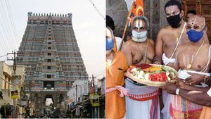 ஸ்ரீரங்கம் கோவில் முறைகேடுகள்...அறநிலையத்துறை அதிகாரியை தெறிக்க விட்ட அர்ச்சகர் 
