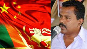 தென்னிந்தியாவின் பாதுகாப்புக்கு சீனா-இலங்கை கூட்டணியால் பேராபத்து:இலங்கை மாஜி தமிழ் எம்பி எச்சரிக்கை